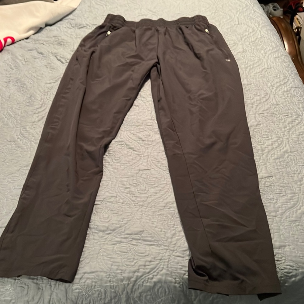 Russell gray joggers size large